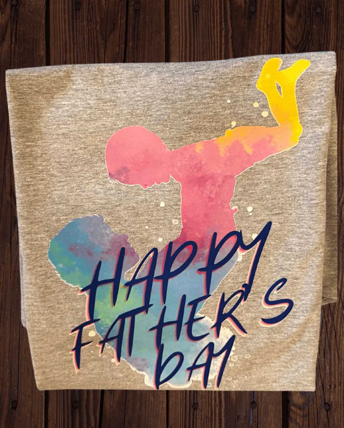 Father's Day Colourful Tee